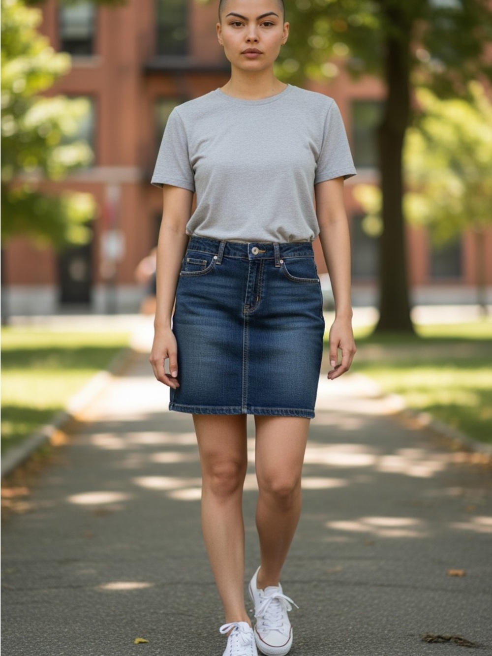 BLUEPOWER women's  Dark Wash Denim Pencil Skirt size 29